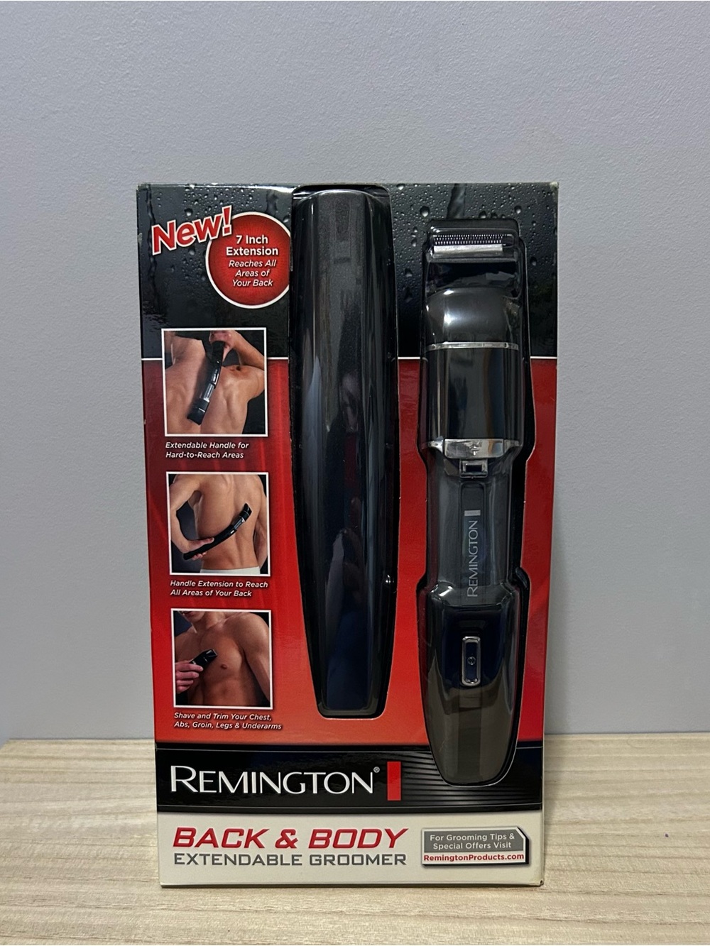 NEW Remington Back & Body Extendable Groomer